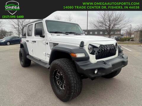 2018 Jeep Wrangler Unlimited for sale at Omega Autosports of Fishers in Fishers IN