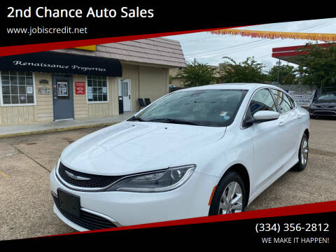 2015 Chrysler 200 for sale at 2nd Chance Auto Sales in Montgomery AL