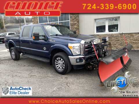2015 Ford F-250 Super Duty for sale at CHOICE AUTO SALES in Murrysville PA