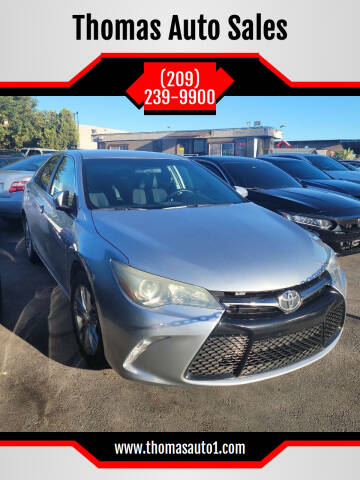 2016 Toyota Camry for sale at Thomas Auto Sales in Manteca CA