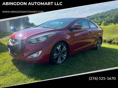 2014 Hyundai Elantra Coupe for sale at ABINGDON AUTOMART LLC in Abingdon VA