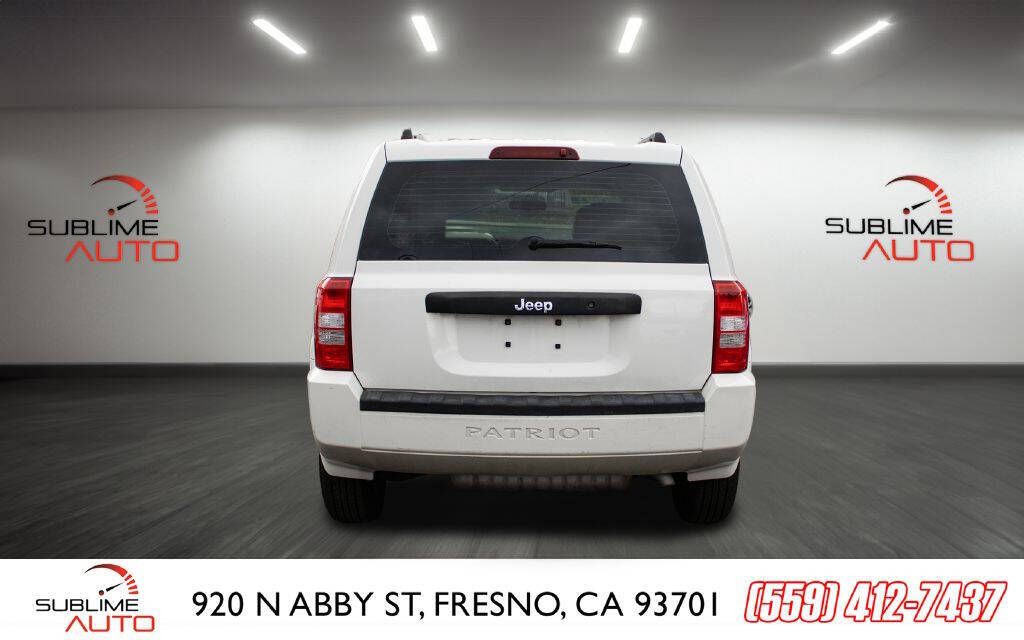 2009 Jeep Patriot for sale at SUBLIME AUTO in Fresno, CA