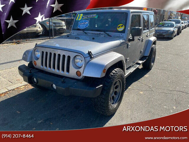 2013 Jeep Wrangler Unlimited for sale at ARXONDAS MOTORS in Yonkers NY