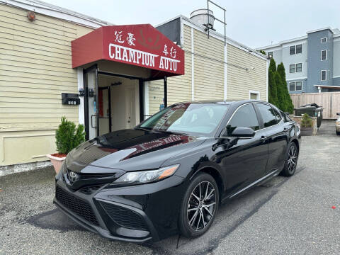 2022 Toyota Camry for sale at Champion Auto LLC in Quincy MA