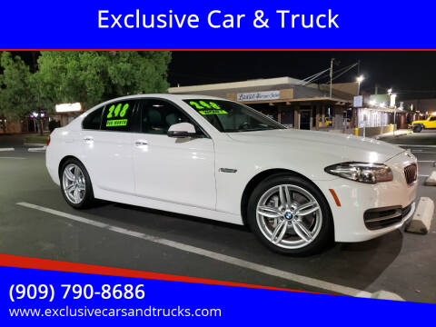 2014 BMW 5 Series for sale at Exclusive Car & Truck in Yucaipa CA