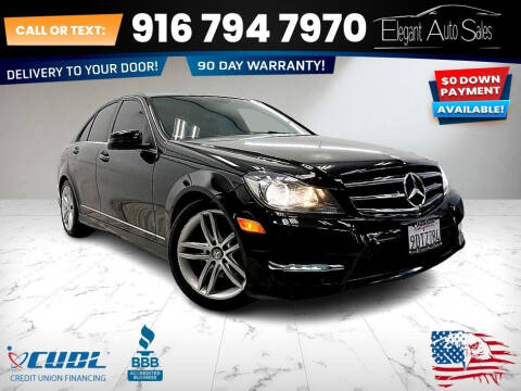 2014 Mercedes-Benz C-Class for sale at Elegant Auto Sales in Rancho Cordova CA