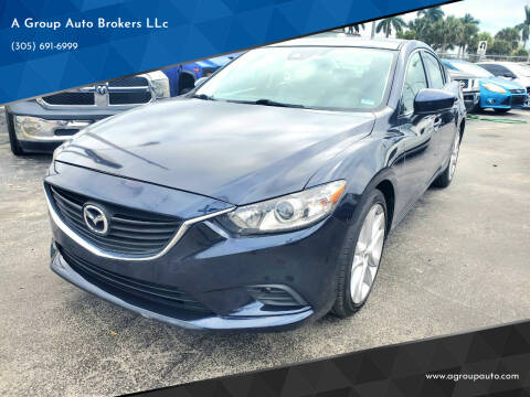 2017 Mazda MAZDA6 for sale at A Group Auto Brokers LLc in Opa-Locka FL