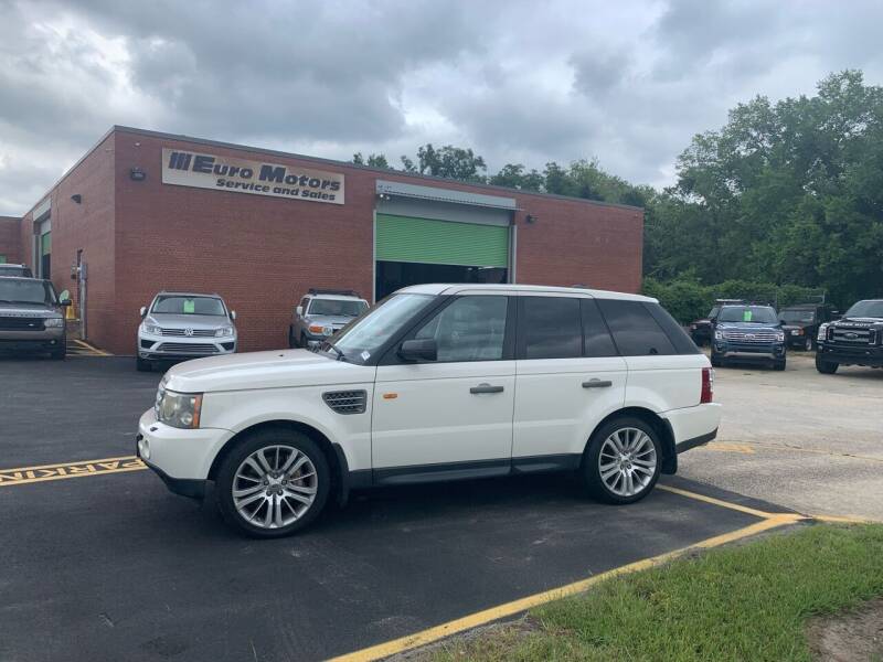 2008 Land Rover Range Rover Sport for sale at Euro Motors LLC in Raleigh NC