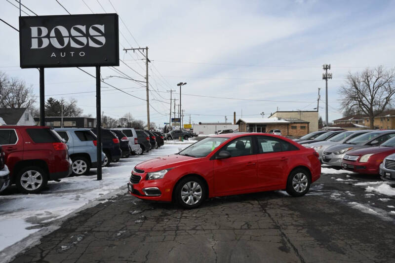 2016 Chevrolet Cruze Limited for sale at Boss Auto in Appleton WI