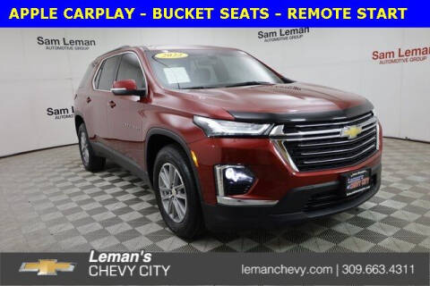 2022 Chevrolet Traverse for sale at Leman's Chevy City in Bloomington IL