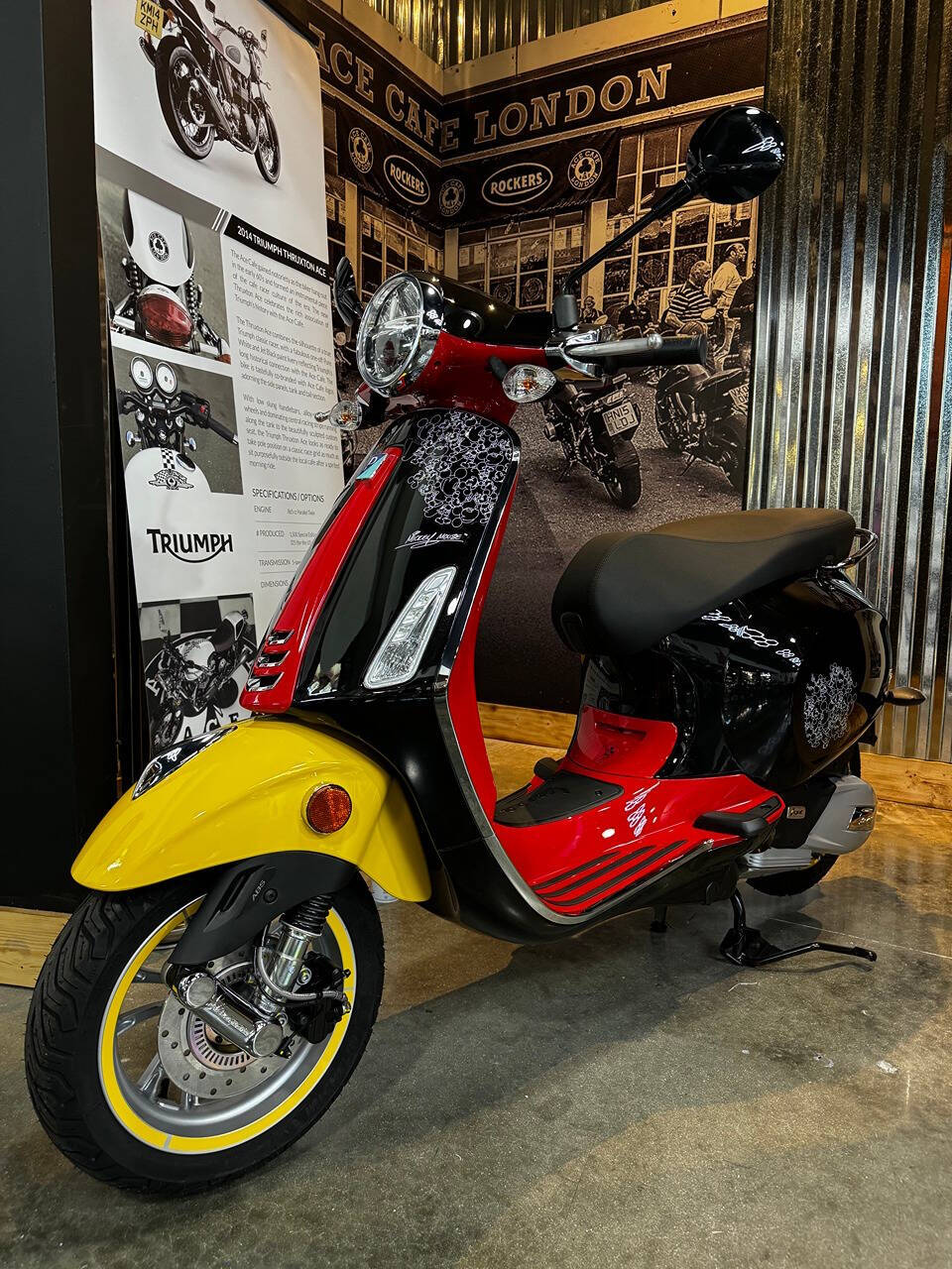 2023 Vespa PRIMAVERA DISNEY MICKEY MOUSE 150 for sale at TEXAS MOTORS POWERSPORT in ORLANDO, FL