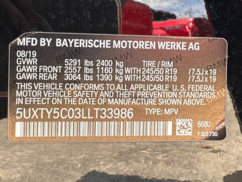 2020 BMW X3 xDrive30i