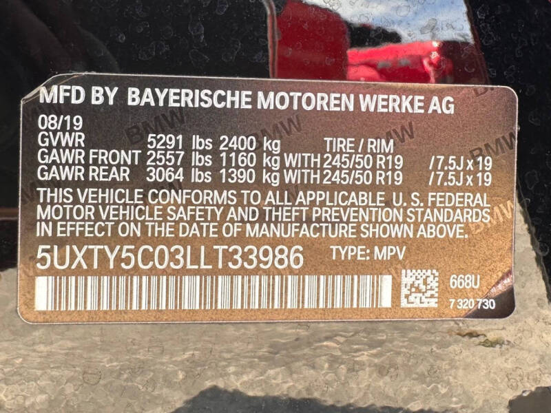 2020 BMW X3 xDrive30i