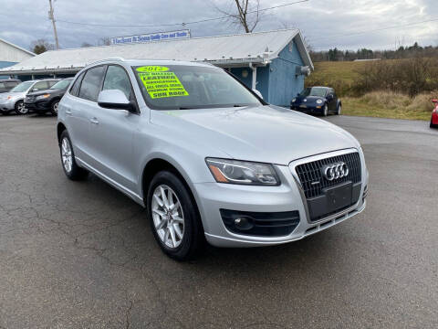 2012 Audi Q5 for sale at HACKETT & SONS LLC in Nelson PA