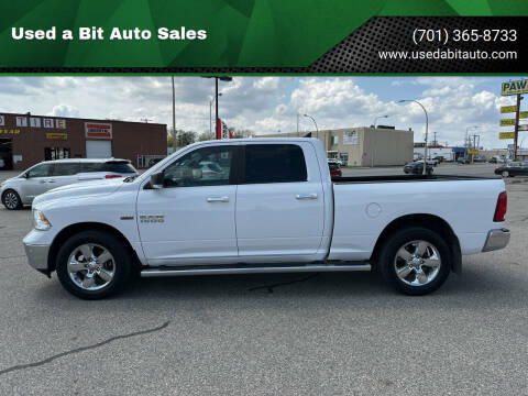 2017 RAM 1500 for sale at Used a Bit Auto Sales in Fargo ND