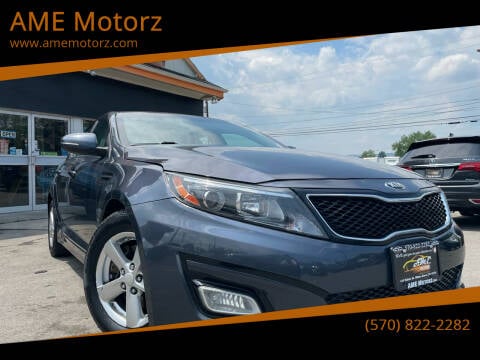 2015 Kia Optima for sale at AME Motorz in Wilkes Barre PA