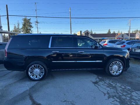 2016 Cadillac Escalade ESV for sale at G&R Auto Sales in Lynnwood WA