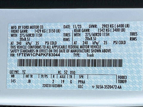 2023 Ford F-150