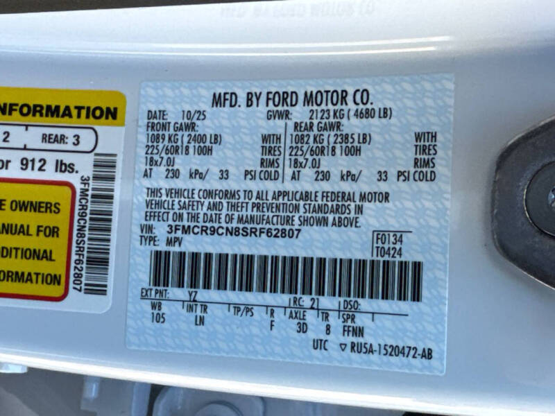 2025 Ford Bronco Sport Outer Banks