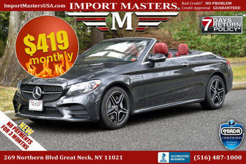 2019 Mercedes-Benz C-Class for sale at Import Masters in Great Neck NY