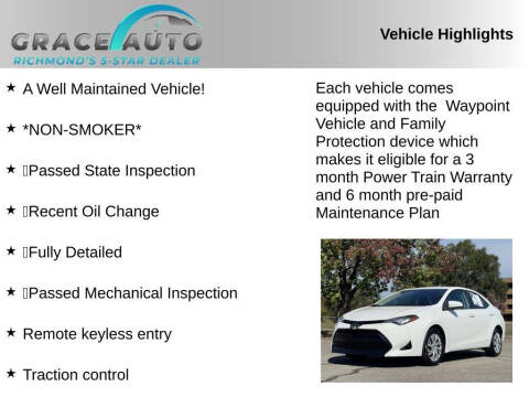 2017 Toyota Corolla LE