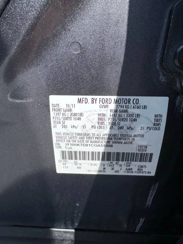 2012 Ford Explorer XLT