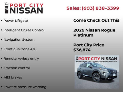 2026 Nissan Rogue Platinum