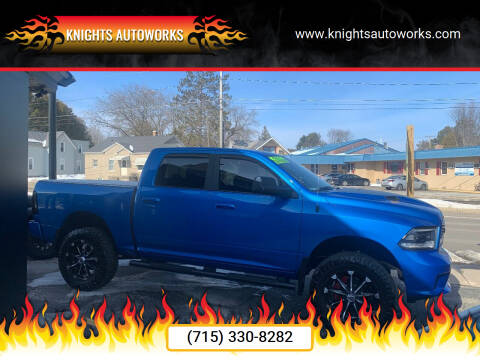 2018 RAM 1500 for sale at Knights Autoworks in Marinette WI