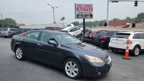 2007 Lexus ES 350 for sale at FIRST CHOICE AUTO Inc in Middletown OH