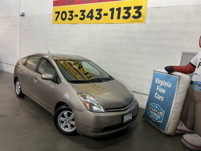 2007 Toyota Prius for sale at Virginia Fine Cars in Chantilly VA