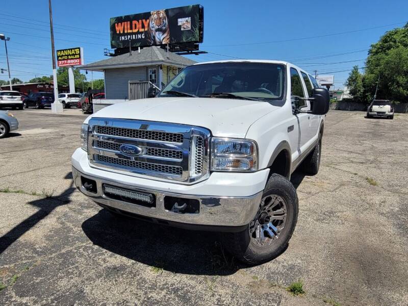 2000 Ford Excursion for sale at Hanna's Auto Sales in Indianapolis IN