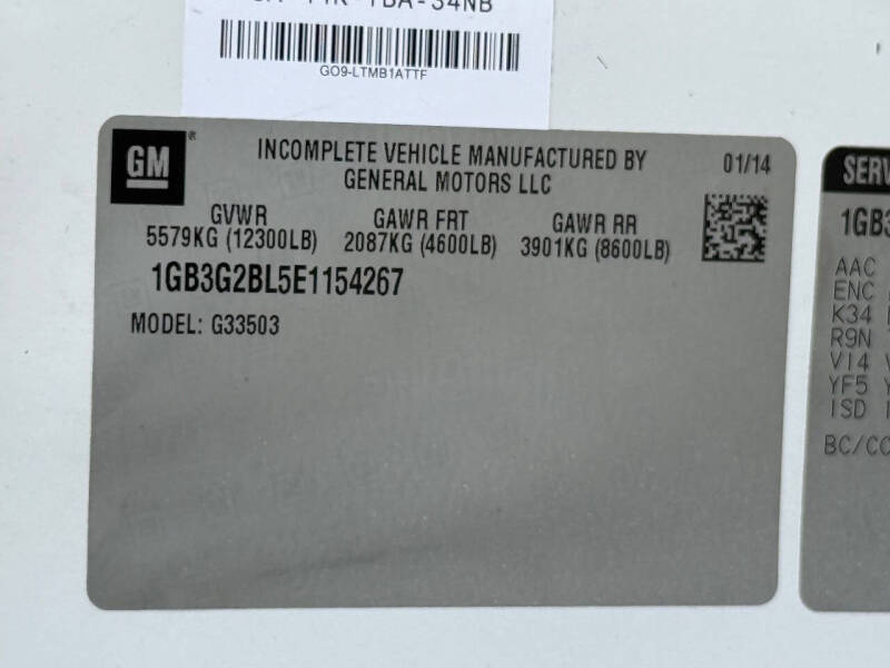 2014 Chevrolet Express 3500