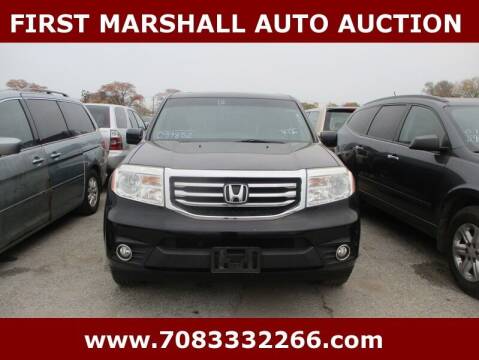 2012 Honda Pilot for sale at First Marshall Auto Auction in Harvey IL
