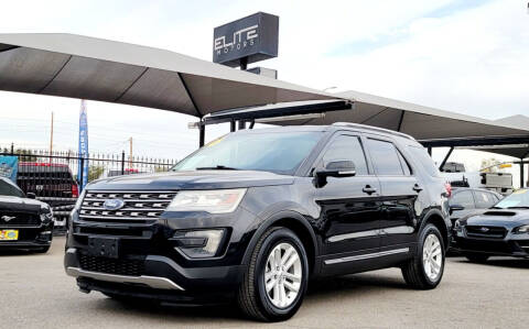 2016 Ford Explorer for sale at Elite Motors in El Paso TX