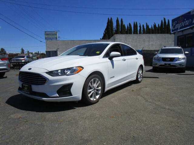 2019 Ford Fusion Hybrid for sale at Empire Auto Of Hayward in Hayward, CA