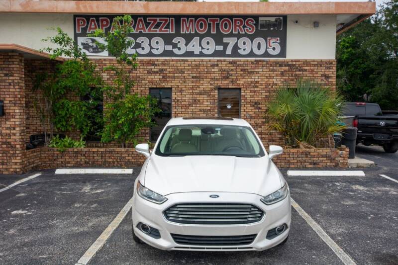 2013 Ford Fusion for sale at Paparazzi Motors in North Fort Myers FL