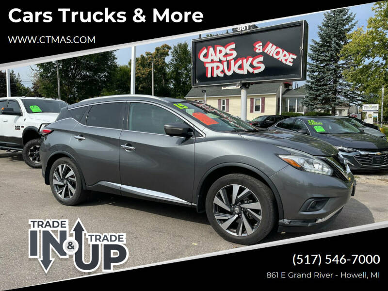 2015 Nissan Murano for sale at Cars Trucks & More in Howell MI