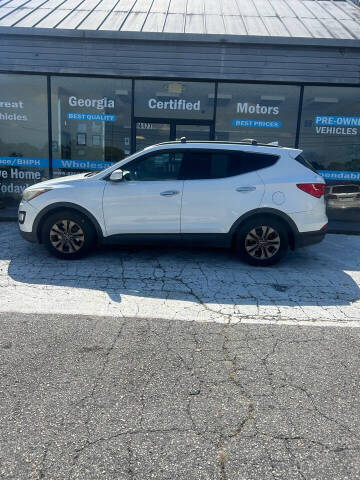 2013 Hyundai Santa Fe Sport for sale at Georgia Certified Motors in Stockbridge GA