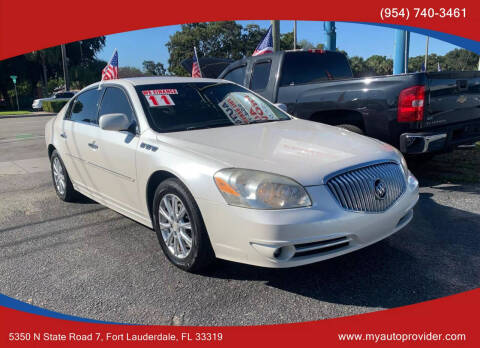 2011 Buick Lucerne for sale at AUTO PROVIDER in Fort Lauderdale FL