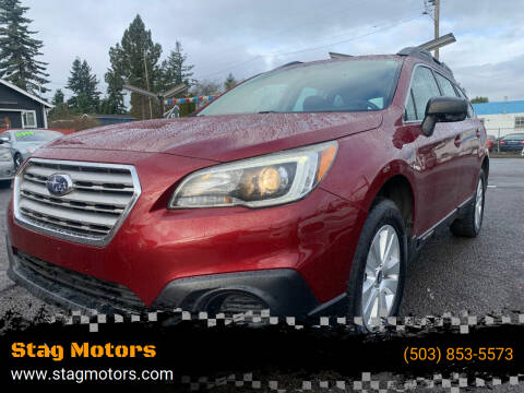 2017 Subaru Outback for sale at Stag Motors in Portland OR
