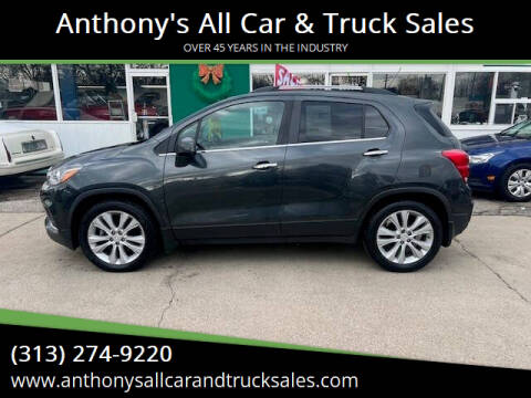 2018 Chevrolet Trax for sale at Anthony's All Car & Truck Sales in Dearborn Heights MI