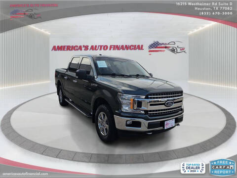 2018 Ford F-150 for sale at America's Auto Financial in Houston TX