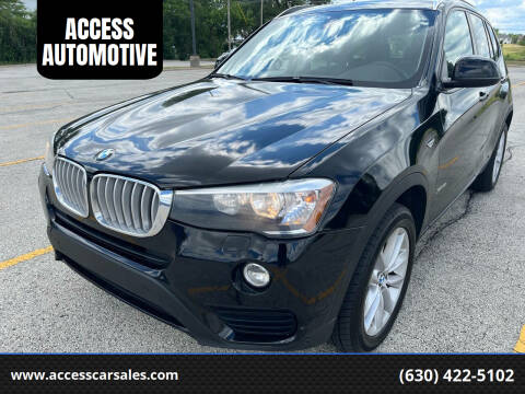 2016 BMW X3 for sale at ACCESS AUTOMOTIVE in Bensenville IL