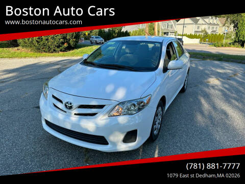 2013 Toyota Corolla for sale at Boston Auto Cars in Dedham MA
