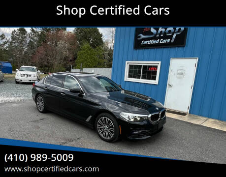 2017 BMW 5 Series for sale at Shop Certified Cars in Easton MD
