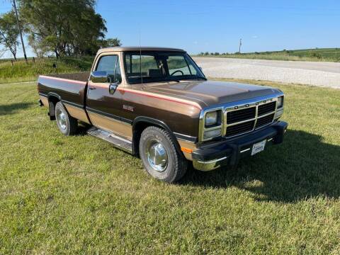 1991 Dodge D250 Pickup for sale at Schrier Auto Body & Restoration in Cumberland IA