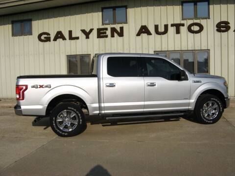 2016 Ford F-150 for sale at Galyen Auto Sales in Atkinson NE