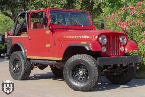 1981 Jeep CJ-7 for sale at SELECT JEEPS INC in League City TX