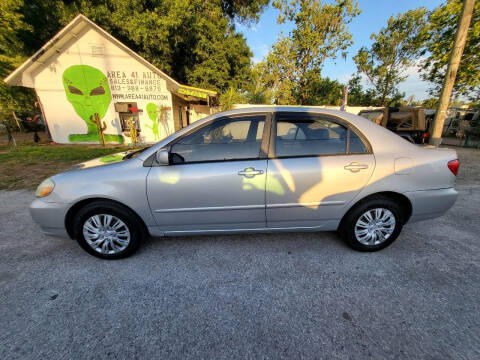 2003 Toyota Corolla for sale at Area 41 Auto Sales & Finance in Land O Lakes FL