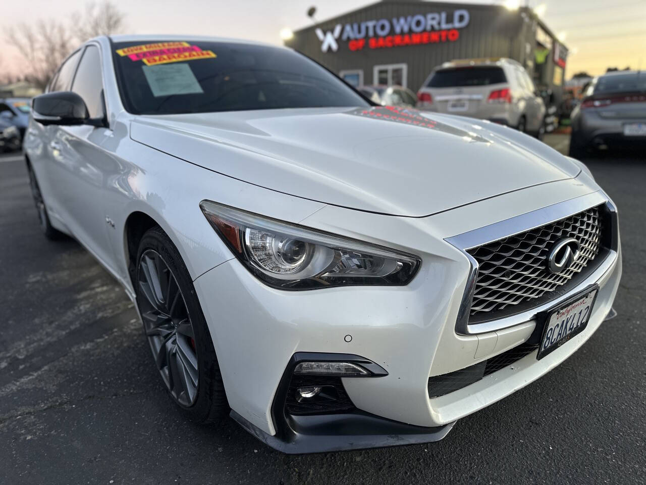 2018 Infiniti Q50 Red Sport 400 AWD 4dr Sedan's photo